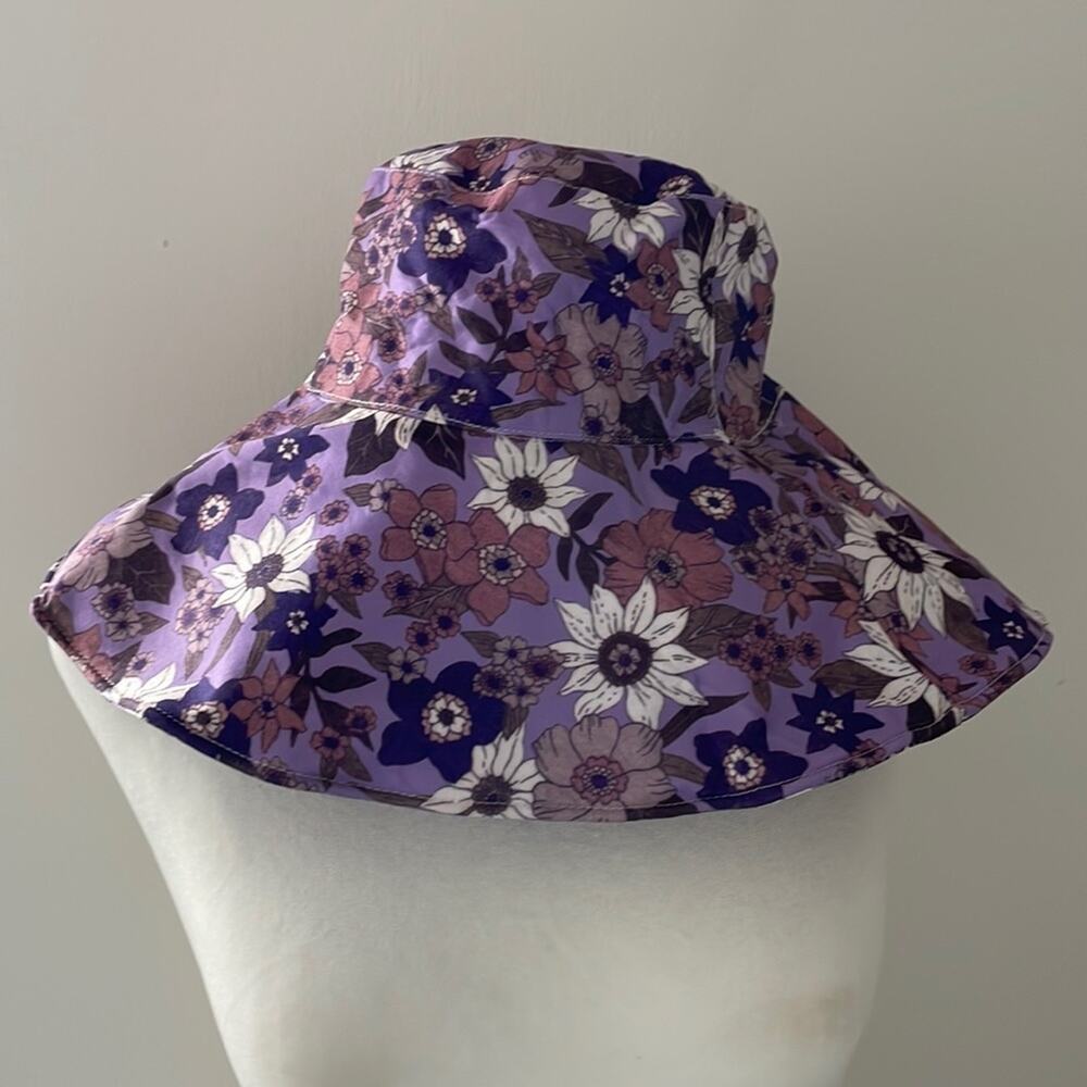Floral Purple Women's Sun Hat